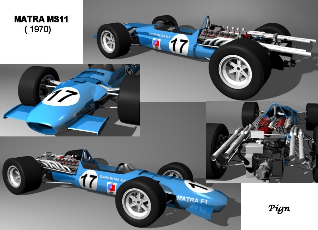 Matra F1 MS11 Voici un mod le de Formule 1 de 1970